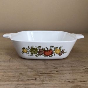 Corningware 1 3/4 Known Spice ‘O Life P-41-B Casserole Petite Dish Corni…